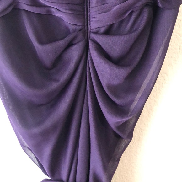 Brideamaid ADRIANNA PAPELL Purple formal dress - Picture 13 of 13